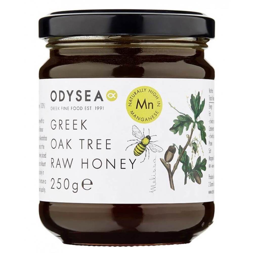 Odysea Greek Oak Tree Raw Honey Limited Edition 250g